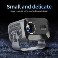 HKM-301971 1080P Full HD LCD Projector with Android 11, Wifi6, Voice Control, and LED Lamp for Home Theatre