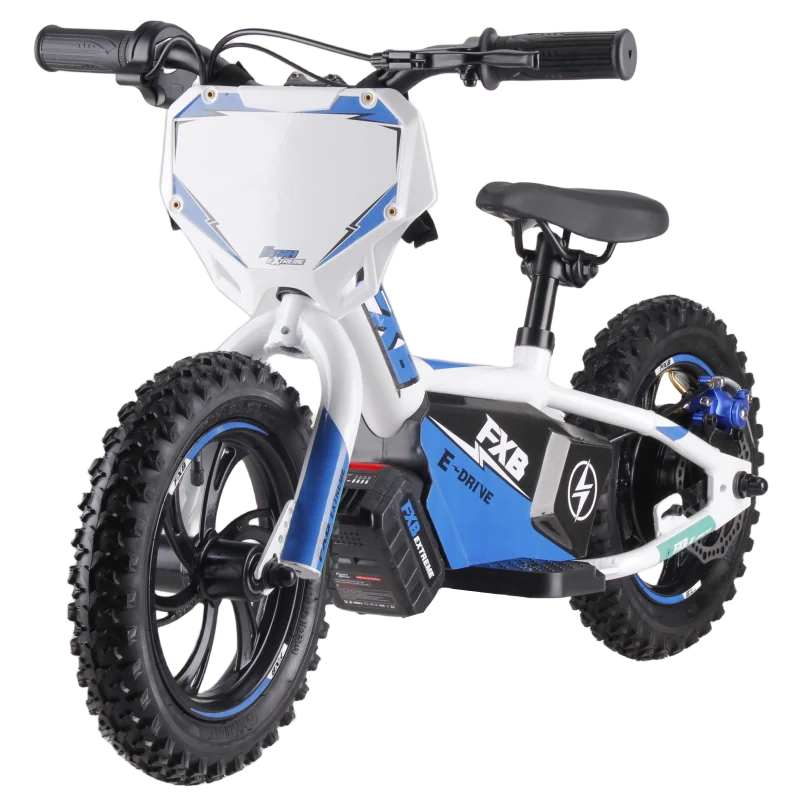 HKM-302035 Kids Electric Bike with 16-Inch Carbon Fibre Wheels and Aluminum Frame