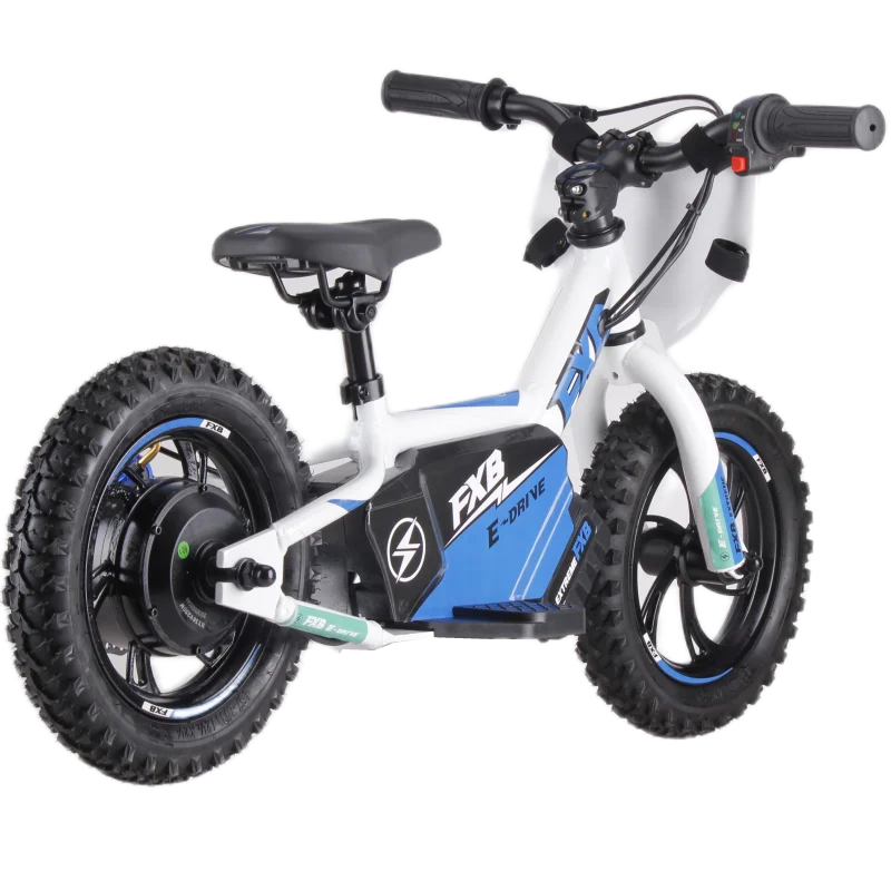 HKM-302035 Kids Electric Bike with 16-Inch Carbon Fibre Wheels and Aluminum Frame