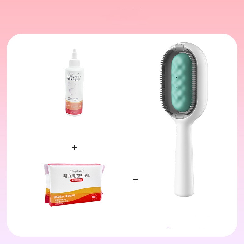 HKM-3021245 Pet Hair Removal Comb with ABS Silicone for Effective Grooming