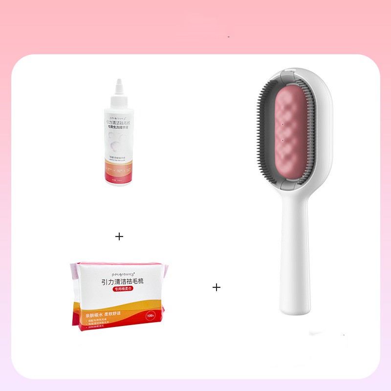 HKM-3021245 Pet Hair Removal Comb with ABS Silicone for Effective Grooming