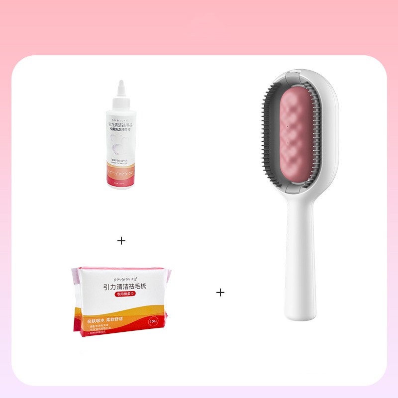 HKM-3021245 Pet Hair Removal Comb with ABS Silicone for Effective Grooming