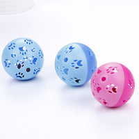 HKM-302227 Pet cat toy hollow ball pet plastic ball
