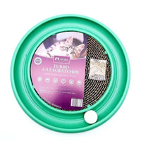 HKM-3022909 Interactive Cat Scratching Board with Ball Track for Indoor Cats - Engaging Toy for Kittens and Adult Cats