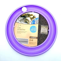 HKM-3022909 Interactive Cat Scratching Board with Ball Track for Indoor Cats - Engaging Toy for Kittens and Adult Cats