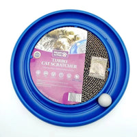 HKM-3022909 Interactive Cat Scratching Board with Ball Track for Indoor Cats - Engaging Toy for Kittens and Adult Cats