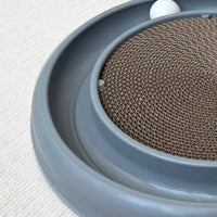 HKM-3022909 Interactive Cat Scratching Board with Ball Track for Indoor Cats - Engaging Toy for Kittens and Adult Cats