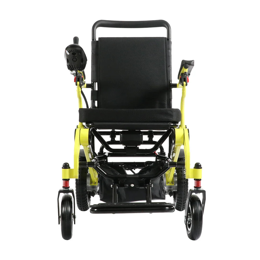 HKM-302483 Electric Rehabilitation Wheelchair with Removable Battery, Aluminium Alloy Frame, Max Load 120 kg, Driving Range 10-15 km