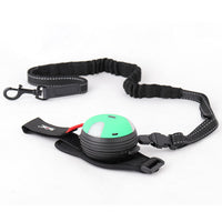 HKM-3025213 Adjustable Automatic Telescopic Pet Leash - Nylon Traction Belt in Pink, Green, Blue, and Black