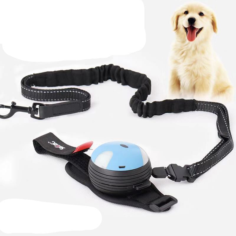 HKM-3025213 Adjustable Automatic Telescopic Pet Leash - Nylon Traction Belt in Pink, Green, Blue, and Black