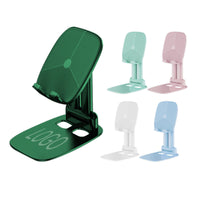 HKM-302675 Universal Folding Metal Cellphone Holder - Adjustable Stand for All Devices