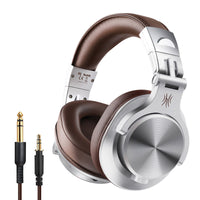 HKM-302675 Wireless Bluetooth Headset with Built-in Monitor - 5.0 Technology, 40mm Speaker, Dual Audio Cables Included