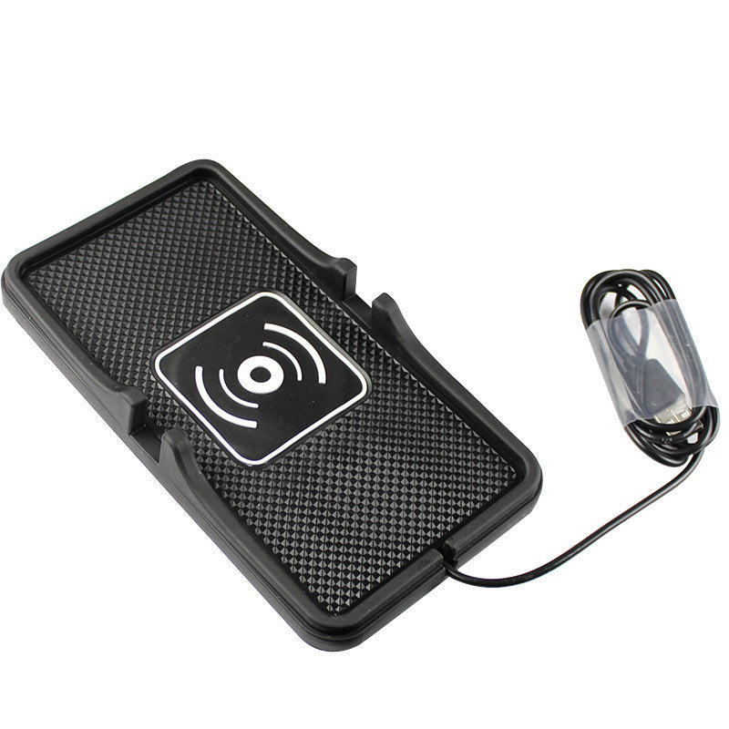 HKM-302675 Wireless Car Charger for iPhone 12 Pro Max and Samsung Devices, Fast 10W Charging Capability
