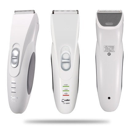 HKM-3027005 Electric Pet Hair Trimmer with Dual Power, Combs, and Accessories