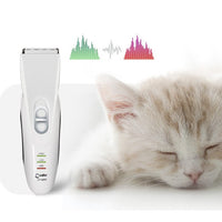 HKM-3027005 Electric Pet Hair Trimmer with Dual Power, Combs, and Accessories