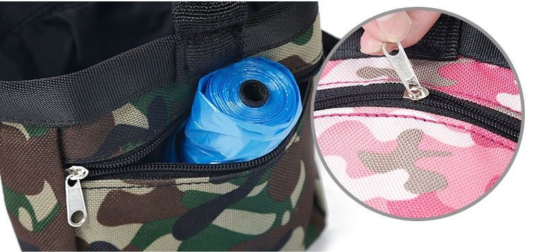 HKM-3027645 Multi-Functional Camouflage Pet Carrier with Waterproof Lining