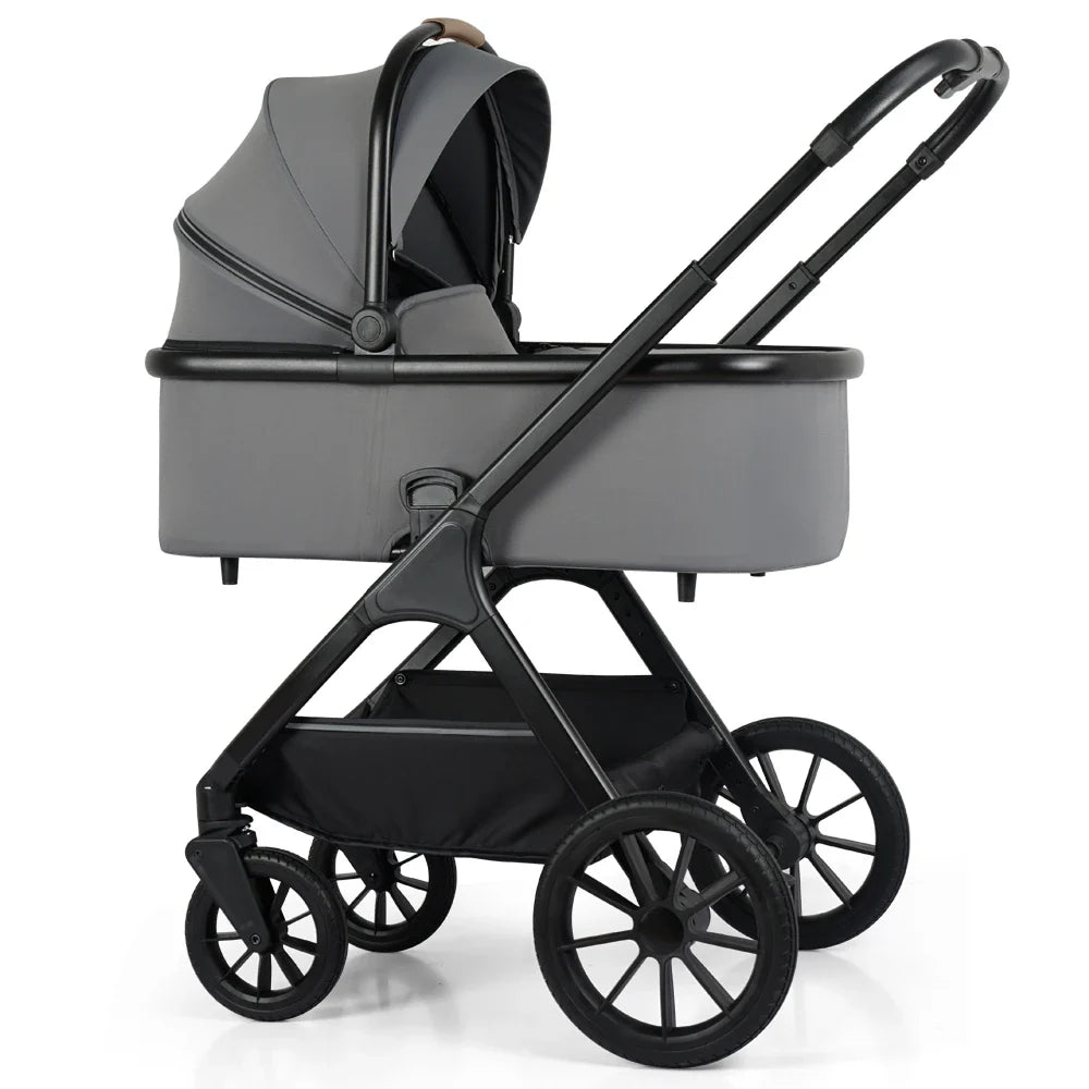 HKM-302803 3 in 1 Luxury High Landscape Multi-Functional Baby Stroller for Travel