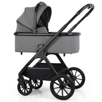 HKM-302803 3 in 1 Luxury High Landscape Multi-Functional Baby Stroller for Travel