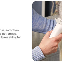 HKM-302867 Eco-Friendly Dual Motor Pet Grooming Set with Suction Control for Cats and Dogs