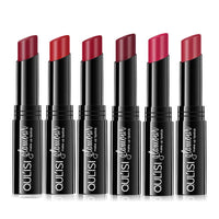 HKM-302995 Nourishing Moisturizing Lipstick - Discoloration Resistant in Retro Red, Aunt Red, Cut Male Color, and Grapefruit Color