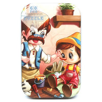 HKM-303059 60-Piece Wooden Jigsaw Puzzle Set Featuring Animal Cartoon Characters for Early Education
