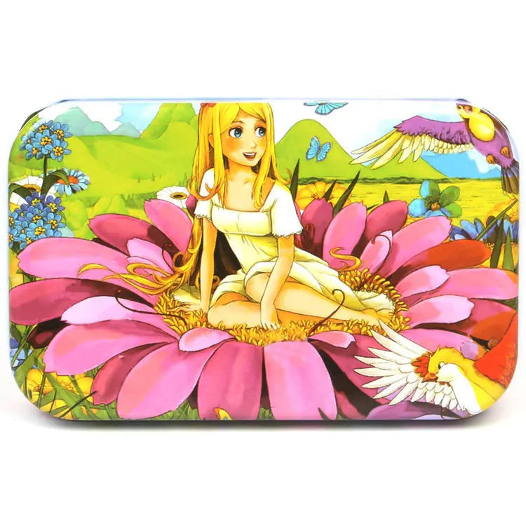 HKM-303059 60-Piece Wooden Jigsaw Puzzle Set Featuring Animal Cartoon Characters for Early Education
