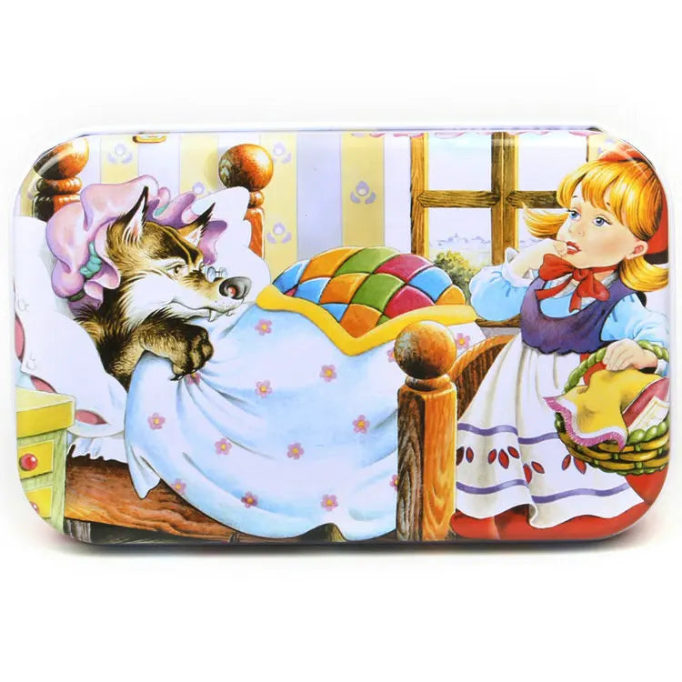 HKM-303059 60-Piece Wooden Jigsaw Puzzle Set Featuring Animal Cartoon Characters for Early Education