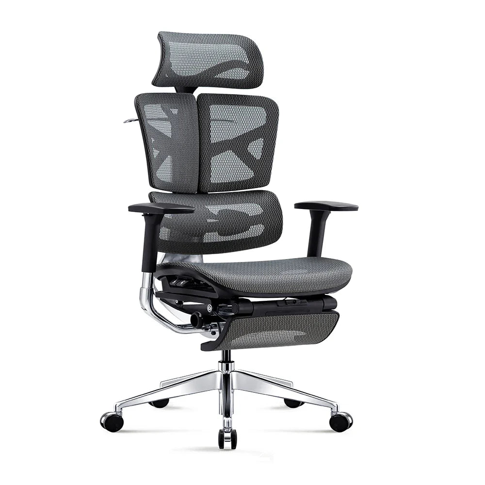 HKM-303059 Ergonomic High Back Mesh Executive Office Chair with Modern Design and Adjustable Features