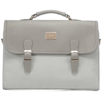 HKM-303315 Stylish 15.6 Inch Laptop Briefcase for Women - Spacious Canvas Shoulder Bag