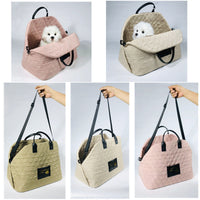 HKM-3033405 Universal Waterproof Pet Backpack for Small Pets - Available in Beige, Light Gold, Light Pink