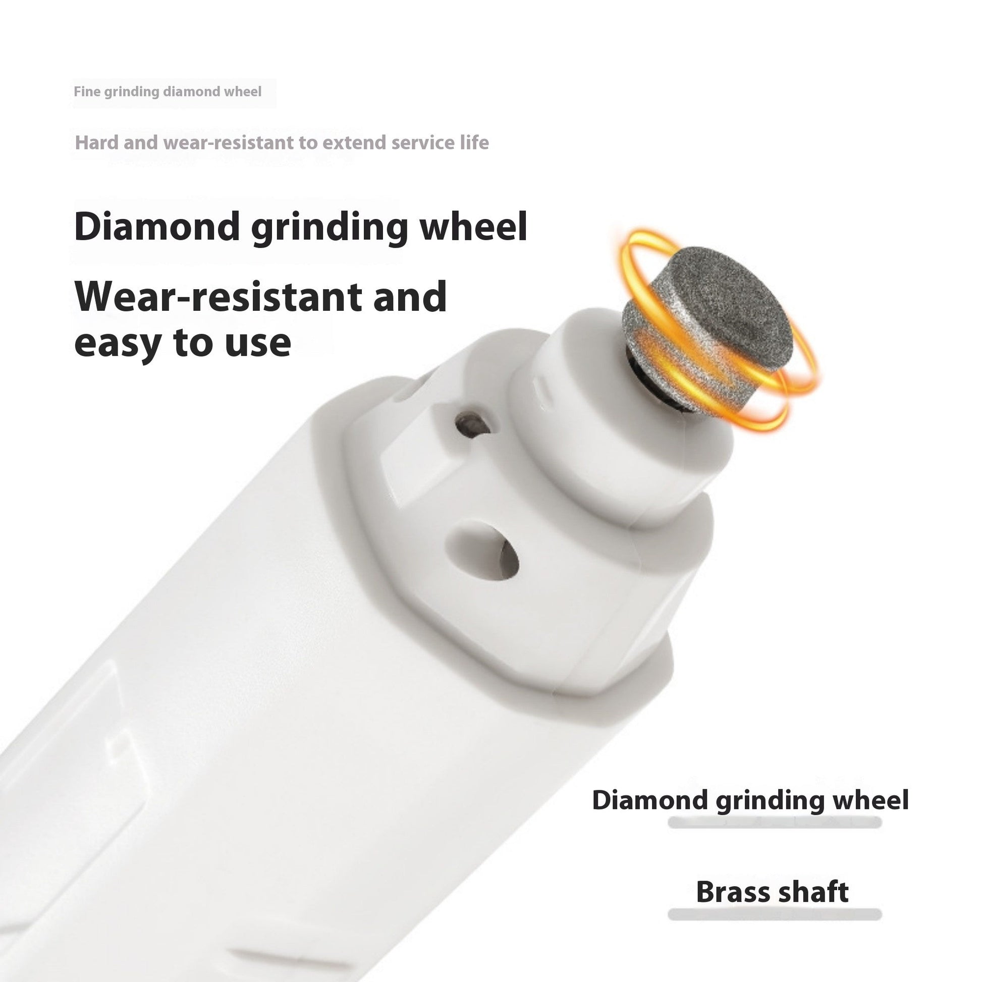 HKM-3034941 High-Power LED Dual Light Pet Nail Polish Remover with Diamond Sand Grinding Head