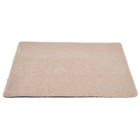 HKM-3035197 Self-Heating Pet Bed Blanket in Dark Gray, Beige, or Milky White - Soft Berber Fleece, Available in Two Sizes