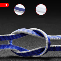 HKM-303635 Denim Braided Type-C Data Cable for Fast Charging, 1m Length, 2.4A Current