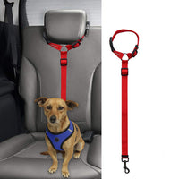 HKM-3036733 Car Backseat Pet Leash for Enhanced Stability ¨C Durable Polyester, Available in Multiple Colors