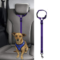 HKM-3036733 Car Backseat Pet Leash for Enhanced Stability ¨C Durable Polyester, Available in Multiple Colors