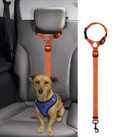 HKM-3036733 Car Backseat Pet Leash for Enhanced Stability ¨C Durable Polyester, Available in Multiple Colors