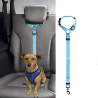 HKM-3036733 Car Backseat Pet Leash for Enhanced Stability ¨C Durable Polyester, Available in Multiple Colors