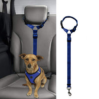 HKM-3036733 Car Backseat Pet Leash for Enhanced Stability ¨C Durable Polyester, Available in Multiple Colors