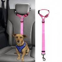 HKM-3036733 Car Backseat Pet Leash for Enhanced Stability ¨C Durable Polyester, Available in Multiple Colors