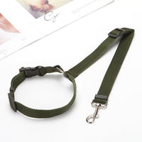 HKM-3036733 Car Backseat Pet Leash for Enhanced Stability ¨C Durable Polyester, Available in Multiple Colors