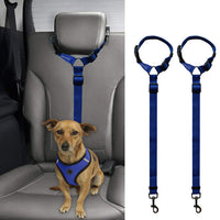 HKM-3036733 Car Backseat Pet Leash for Enhanced Stability ¨C Durable Polyester, Available in Multiple Colors
