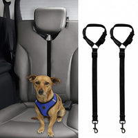 HKM-3036733 Car Backseat Pet Leash for Enhanced Stability ¨C Durable Polyester, Available in Multiple Colors