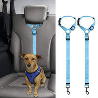 HKM-3036733 Car Backseat Pet Leash for Enhanced Stability ¨C Durable Polyester, Available in Multiple Colors