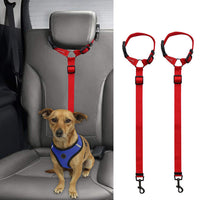 HKM-3036733 Car Backseat Pet Leash for Enhanced Stability ¨C Durable Polyester, Available in Multiple Colors