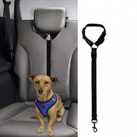 HKM-3036733 Car Backseat Pet Leash for Enhanced Stability ¨C Durable Polyester, Available in Multiple Colors