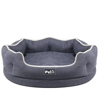 HKM-3036989 Removable Pet Bed Mattress for Cats and Dogs, Tear-Resistant and Breathable Cloth, Available in Pink, Blue, and Gray, Sizes S and L