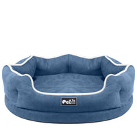 HKM-3036989 Removable Pet Bed Mattress for Cats and Dogs, Tear-Resistant and Breathable Cloth, Available in Pink, Blue, and Gray, Sizes S and L
