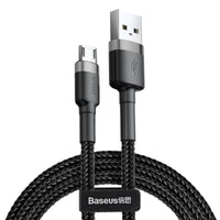 HKM-303827 Xiaomi-Compatible Android Data Cable for Fast Charging - TPE Material, Available in Red, Gray, and Black