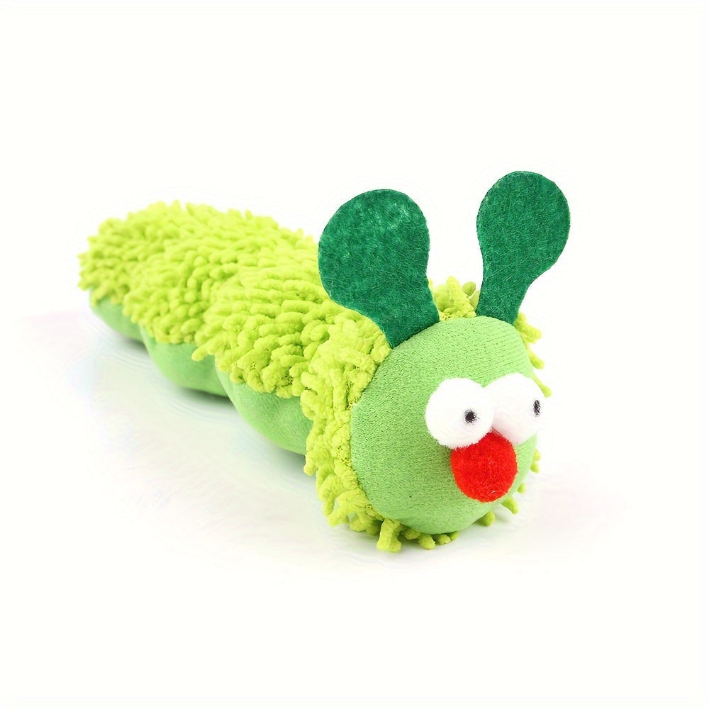 HKM-3038397 Interactive Plush Cat Toy Pillow - Soft and Durable, No Battery Required, Ideal for Endless Play