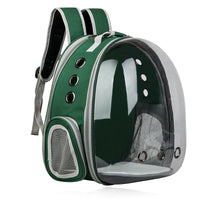 HKM-3039165 Portable Cat Space Capsule with Transparent Window and Safety Features